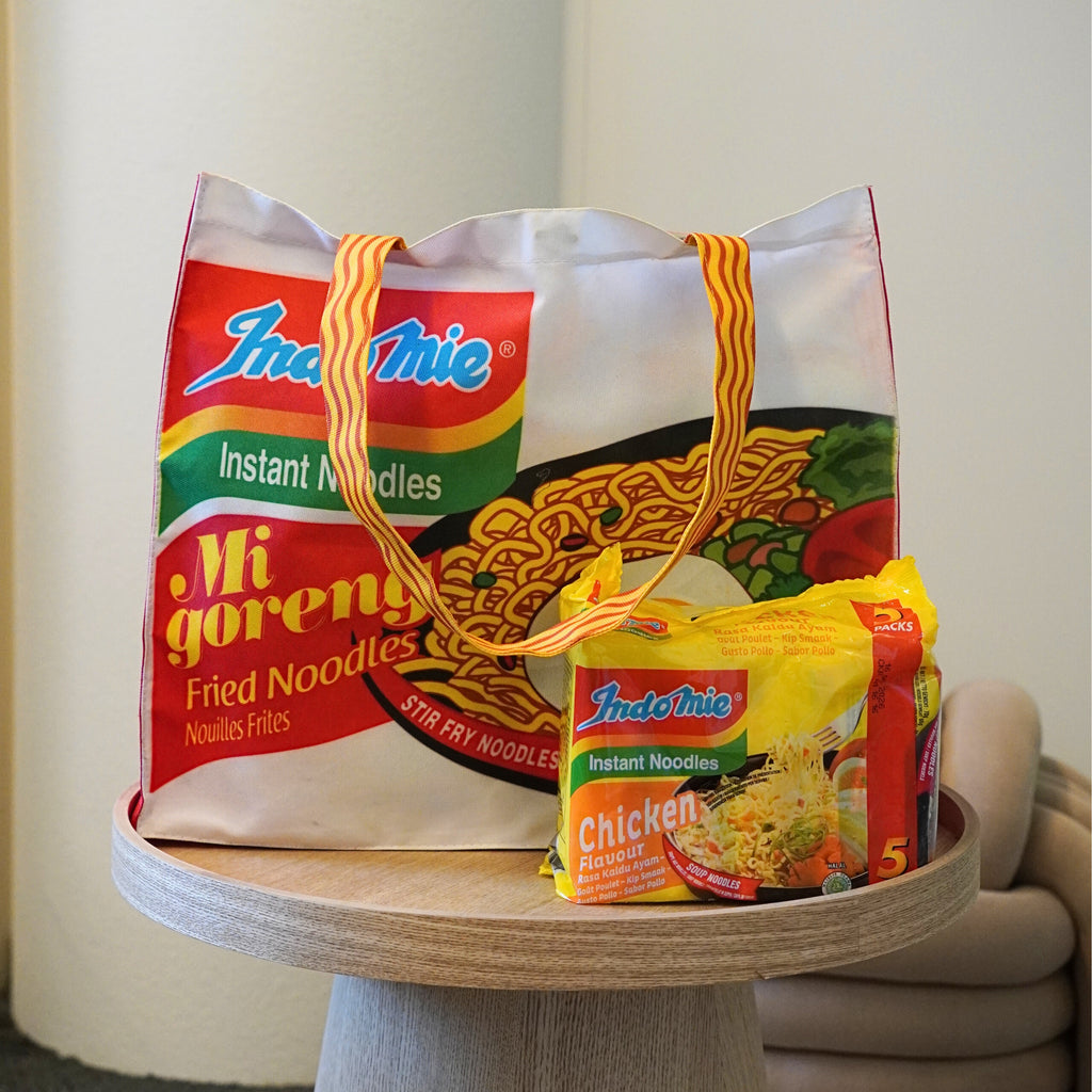 Indomie Kip Smaak 40-pack + Grote Tas